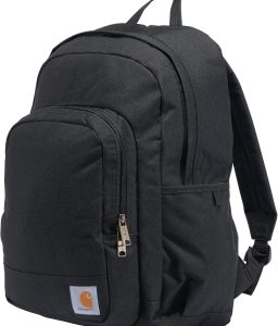 Carhartt 25L Classic Backpack, Durable Water-Resistant Pack W/ 15" Laptop Sleeve and Multiple Compartments, Black, PFAS Free